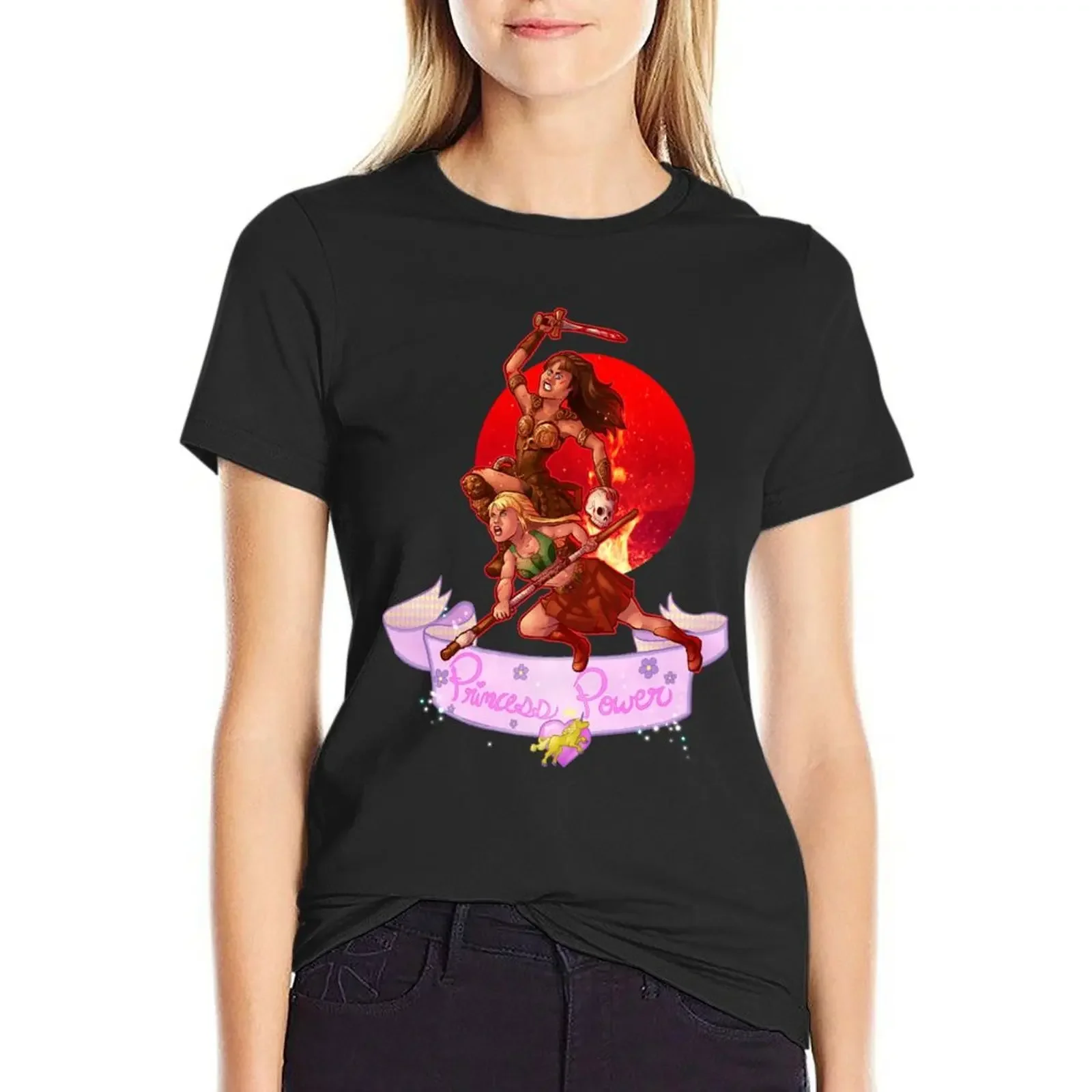 Princess Power T-Shirt summer tops aesthetic clothes korean fashion summer clothes workout shirts for Women loose fit
Princess Power T-Shirt summer tops aesthetic clothes korean fashion summer clothes workout shirts for Women loose fit