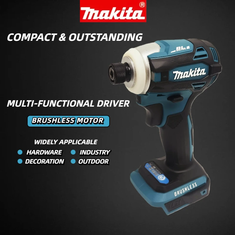 Аккумуляторный бесщеточный ударный шуруповерт MAKITA DTD172Z с функцией памяти, 4 режима работы
Аккумуляторный бесщеточный ударный шуруповерт MAKITA DTD172Z с функцией памяти, 4 режима работы