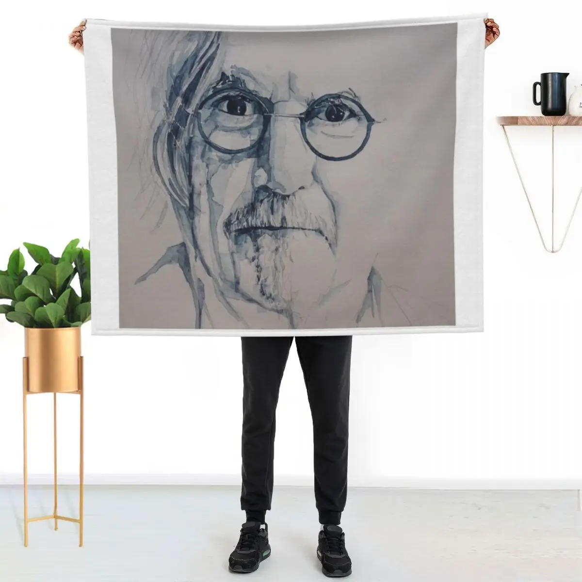 Billy Connolly - Watercolour Throw Blanket Long Lasting Soft Plush Blanket for Daily Use
Billy Connolly - Watercolour Throw Blanket Long Lasting Soft Plush Blanket for Daily Use