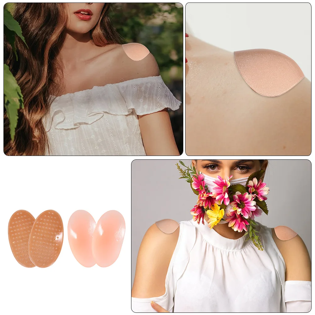2Pairs Anti-Skid Shoulder Pads Invisible Silicone Breathable Shoulder Enhancer Clothes Accessory Height Lifting Push Up Pads
2Pairs Anti-Skid Shoulder Pads Invisible Silicone Breathable Shoulder Enhancer Clothes Accessory Height Lifting Push Up Pads