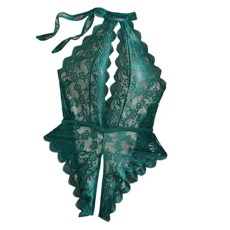 New Women's Lace Bodysuit Backless Underwear Pajama Clothing
New Women's Lace Bodysuit Backless Underwear Pajama Clothing
