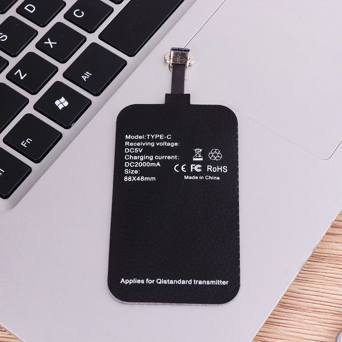 Wireless Charging Receiver Type-C 2A Wireless Charging Pad Fast Charger Easy Mount for Furniture Desk Clutter-Free Space
Wireless Charging Receiver Type-C 2A Wireless Charging Pad Fast Charger Easy Mount for Furniture Desk Clutter-Free Space