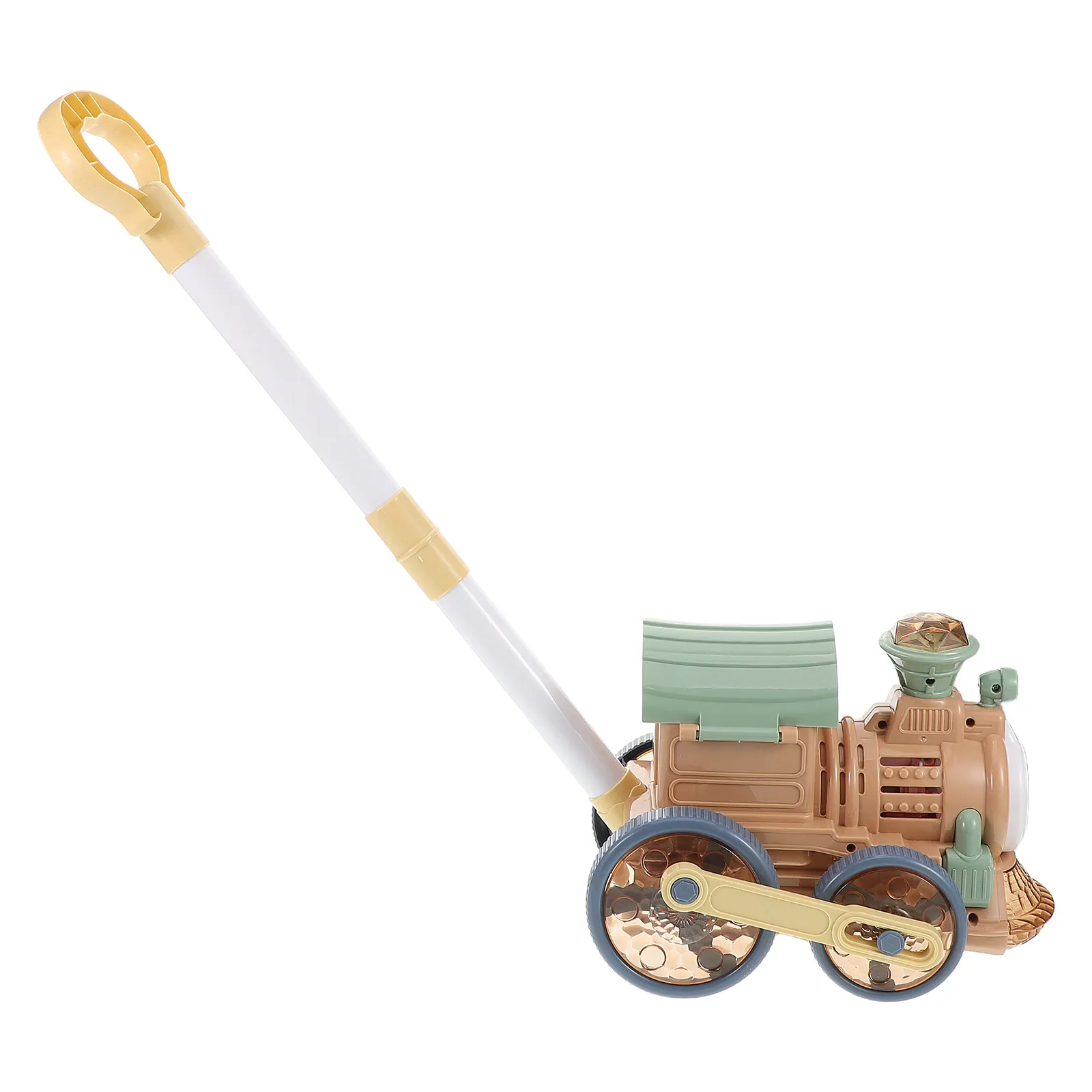 8-Hole Bubble Train Blower Machine with Light-Up Music Features Push Lawn Mower Style for Toddlers Outdoor Play Birthday Party
8-Hole Bubble Train Blower Machine with Light-Up Music Features Push Lawn Mower Style for Toddlers Outdoor Play Birthday Party