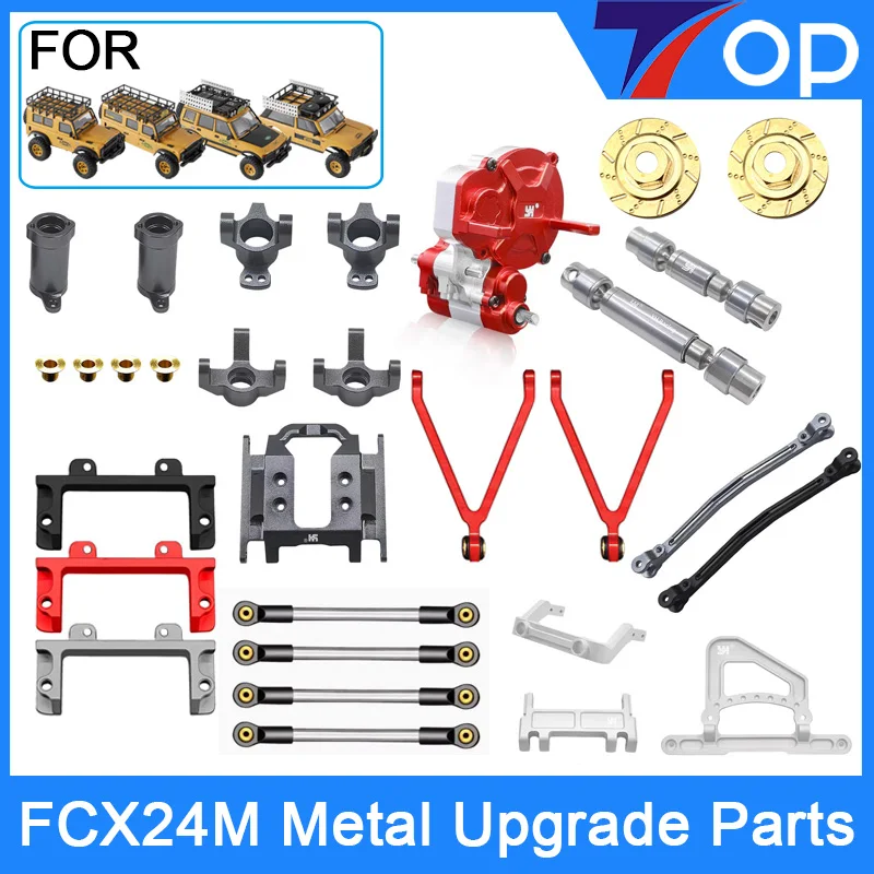 FMS 1/24 FCX24M RANGE ROVER Camel Trophy First-Generation Discovery Defender D110 D90 Metal upgrade parts
FMS 1/24 FCX24M RANGE ROVER Camel Trophy First-Generation Discovery Defender D110 D90 Metal upgrade parts