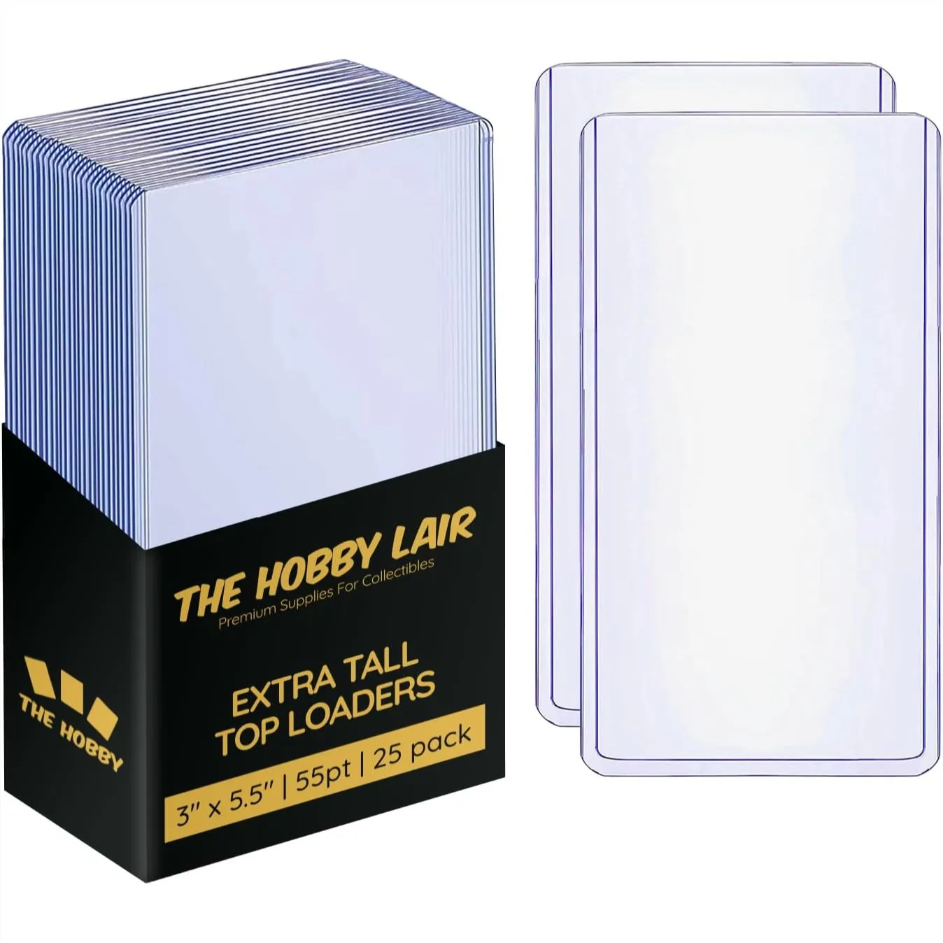 Tallboy Extra Thick Toploader Compatible with Sealed Pokemon Promo Packs, 3x5.5in 55pt 25 Pack for PSA Submissions
Tallboy Extra Thick Toploader Compatible with Sealed Pokemon Promo Packs, 3x5.5in 55pt 25 Pack for PSA Submissions