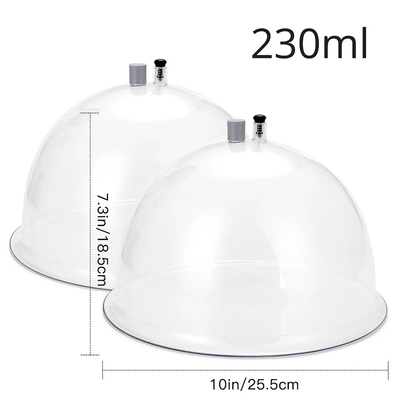 Large Vacuum Cupping Machine Accessories Sturdy Body Massage Cups for Personal Back Care
Large Vacuum Cupping Machine Accessories Sturdy Body Massage Cups for Personal Back Care