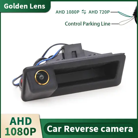 AHD 1080P Waterproof Car Rear View Reverse Camera for BMW E60 E39 E90 E82 E61 X1 E84 X5 E70 E92 3/5 Series E88 E93 X6