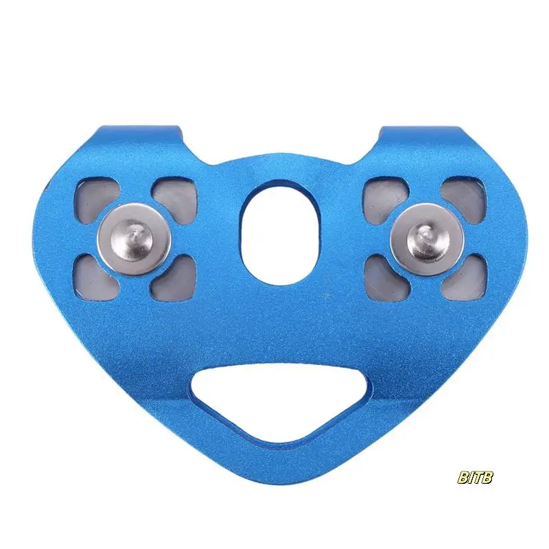 4X Heart-Shape Climbing Double Pulley Steel Cable Rope 13Mm Climbing Device High Speed Zipline Trolley 24KN
4X Heart-Shape Climbing Double Pulley Steel Cable Rope 13Mm Climbing Device High Speed Zipline Trolley 24KN
