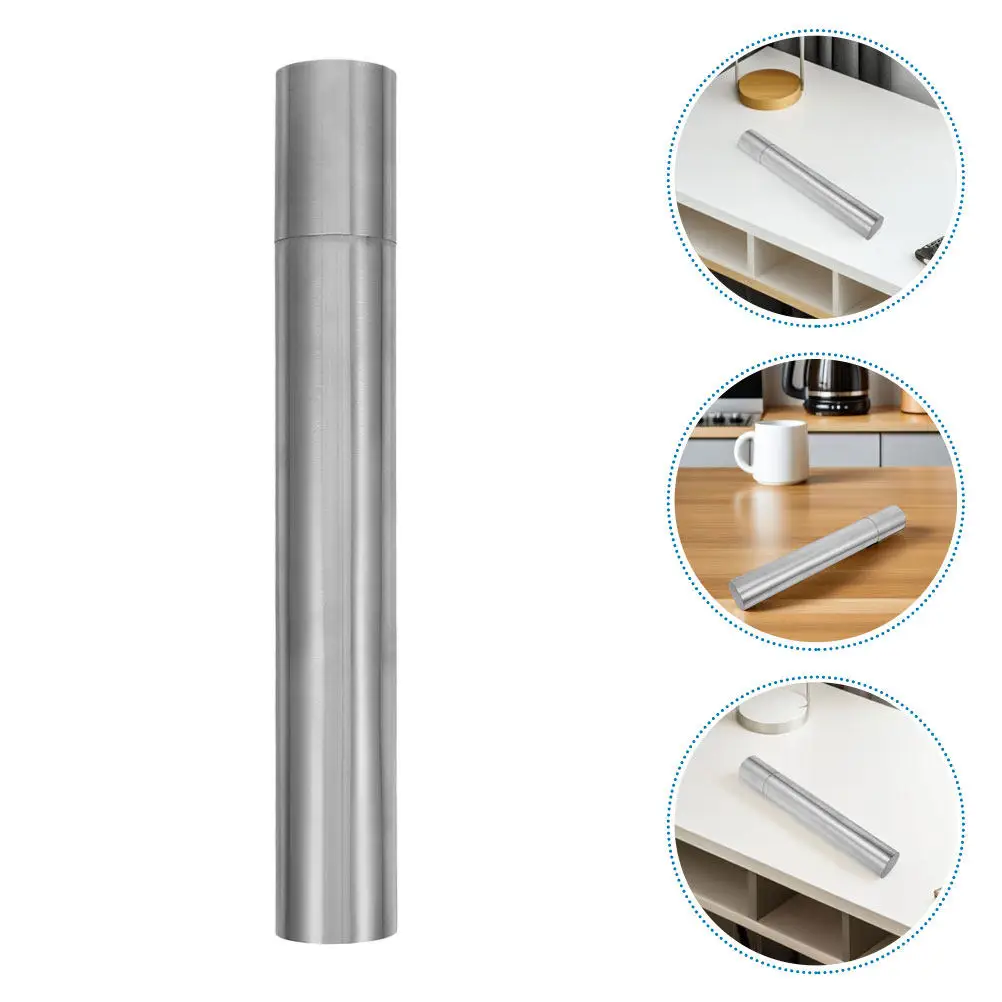 2Pcs Sleek Stainless Steel Document Holder Tube Waterproof Compact Cylinder for Birth Certificates Diplomas Posters Office
2Pcs Sleek Stainless Steel Document Holder Tube Waterproof Compact Cylinder for Birth Certificates Diplomas Posters Office