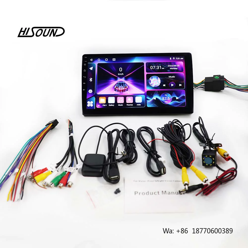 Hisound 9inch Double Din Car Stereo Headunit Car Android Screen 2+32GB Carplay WIFI RDS AI OEM ODM
Hisound 9inch Double Din Car Stereo Headunit Car Android Screen 2+32GB Carplay WIFI RDS AI OEM ODM