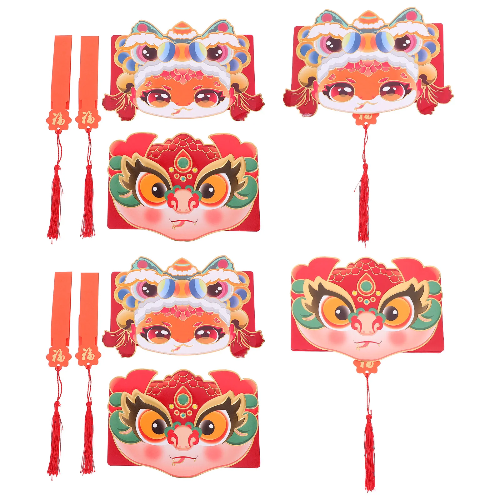 6 шт. красный конверт в сложенном виде года змеи, новые китайские конверты, лунная бумага
6 шт. красный конверт в сложенном виде года змеи, новые китайские конверты, лунная бумага