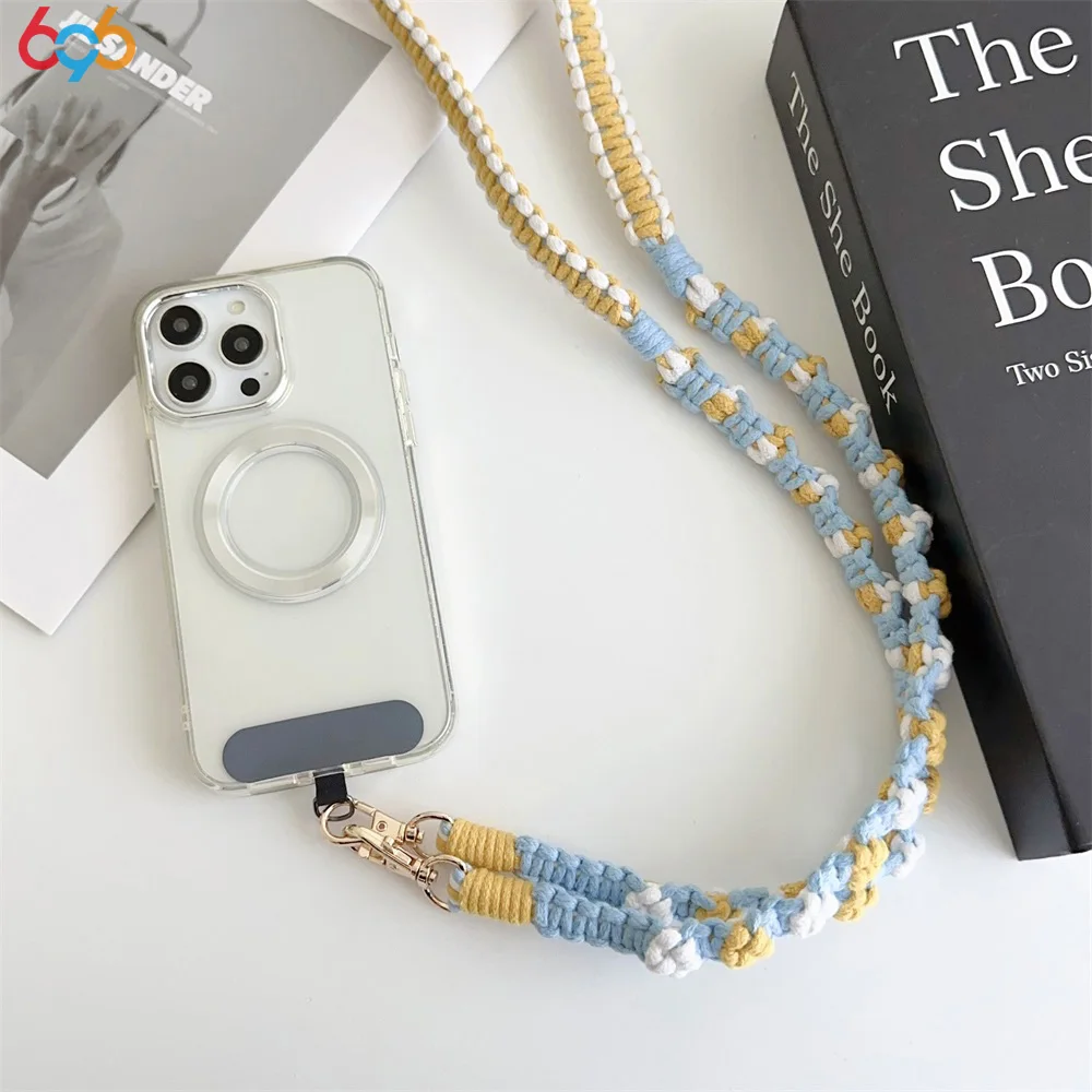 Newest Handmade Cat Paw Weaving Hanging Rope Keychain Mobile Phone Pendant Can Be Slung Diagonally Cute Durable Ropes
Newest Handmade Cat Paw Weaving Hanging Rope Keychain Mobile Phone Pendant Can Be Slung Diagonally Cute Durable Ropes