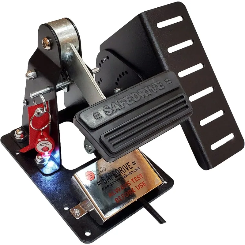 SAFEDRIVE Universal Dual Brake with Footrest, Instructors Passenger Side Brake, School Student Drivers Ed Training Brake Pedal,
SAFEDRIVE Universal Dual Brake with Footrest, Instructors Passenger Side Brake, School Student Drivers Ed Training Brake Pedal,