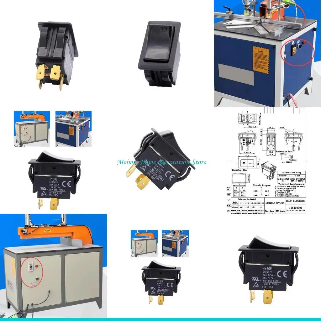H7BF 4 Pin Electrical Product Switches 110-250V Boat Type Switches Simple Install
H7BF 4 Pin Electrical Product Switches 110-250V Boat Type Switches Simple Install