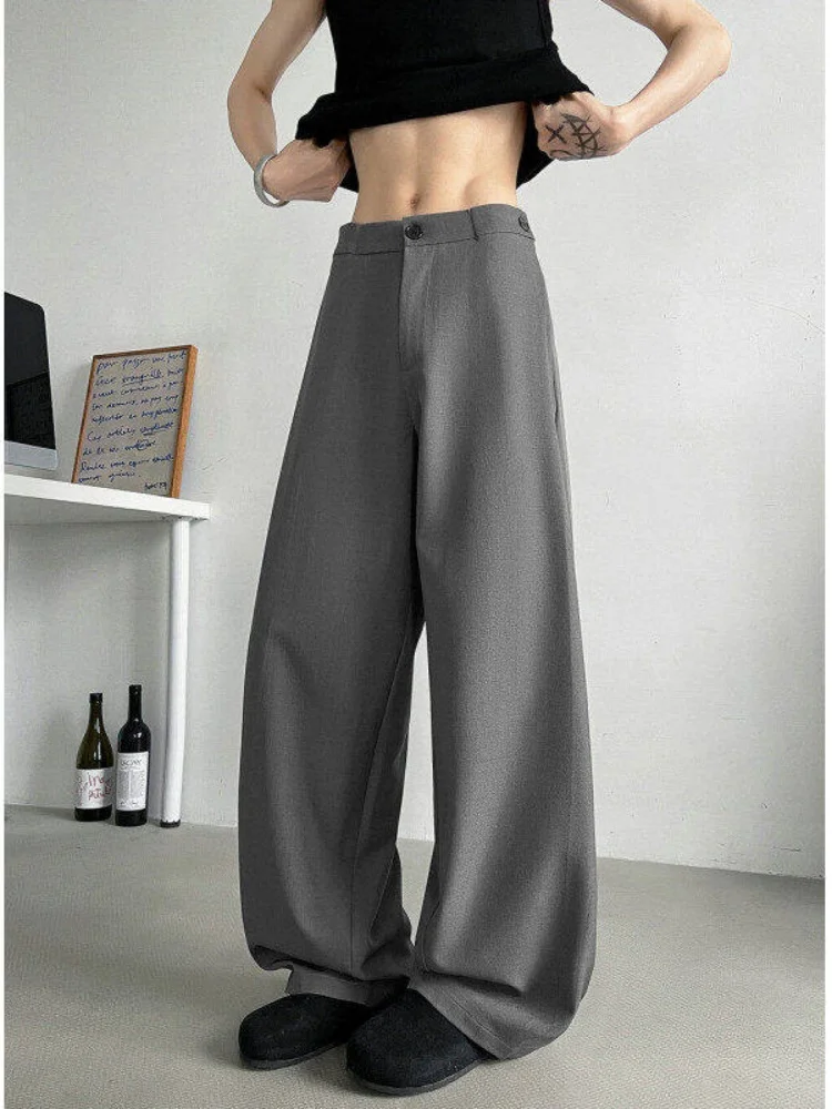 Мужские летние свободные брюки с широкими штанинами в американском стиле CleanFit, прямые повседневные брюки-костюм из тонкой смеси полиэстера и спандекса, прохладные и стильные
Мужские летние свободные брюки с широкими штанинами в американском стиле CleanFit, прямые повседневные брюки-костюм из тонкой смеси полиэстера и спандекса, прохладные и стильные