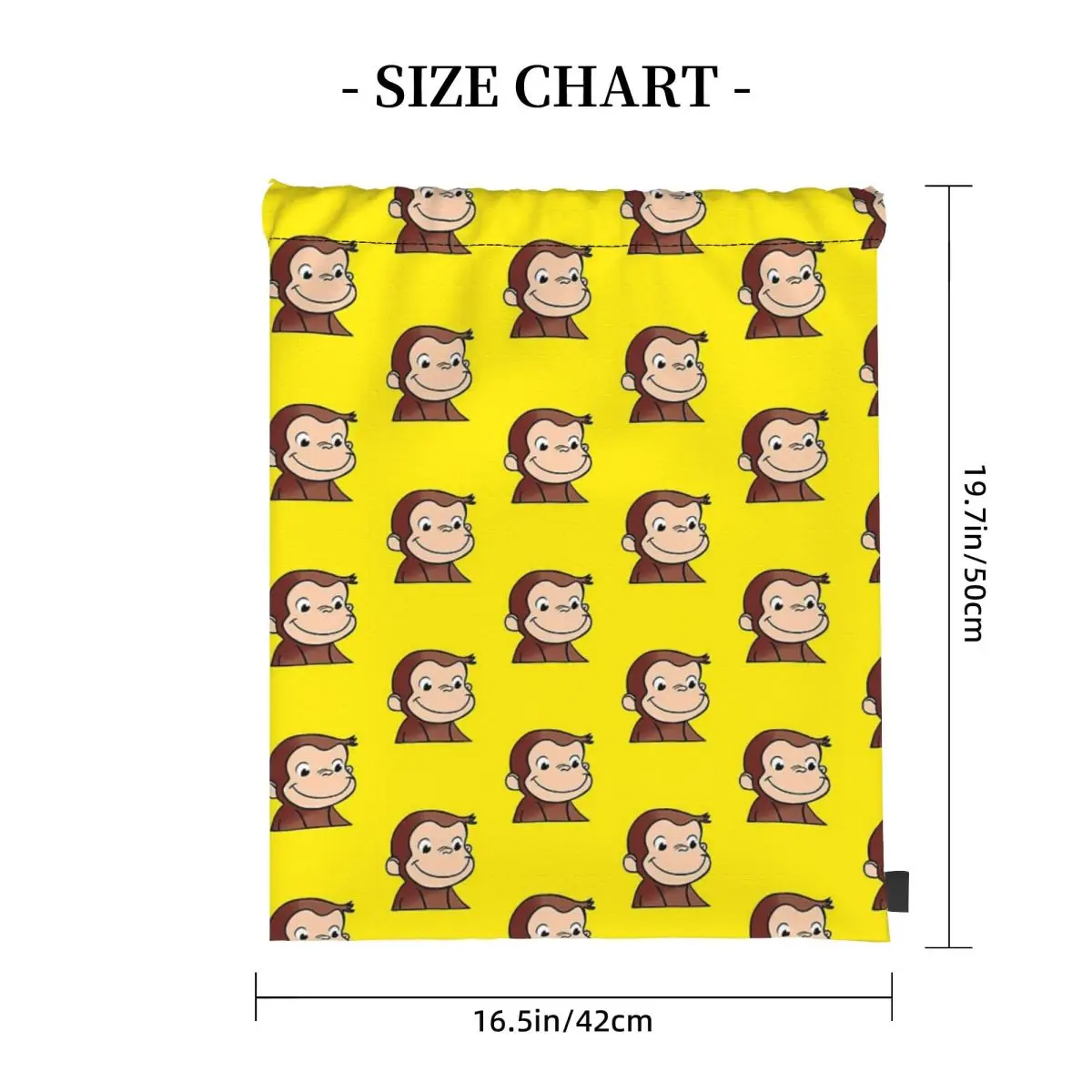 Curious George Backpack Backpacks Fashion Drawstring Bags Sports Bag Book Bags for Man Woman School
Curious George Backpack Backpacks Fashion Drawstring Bags Sports Bag Book Bags for Man Woman School