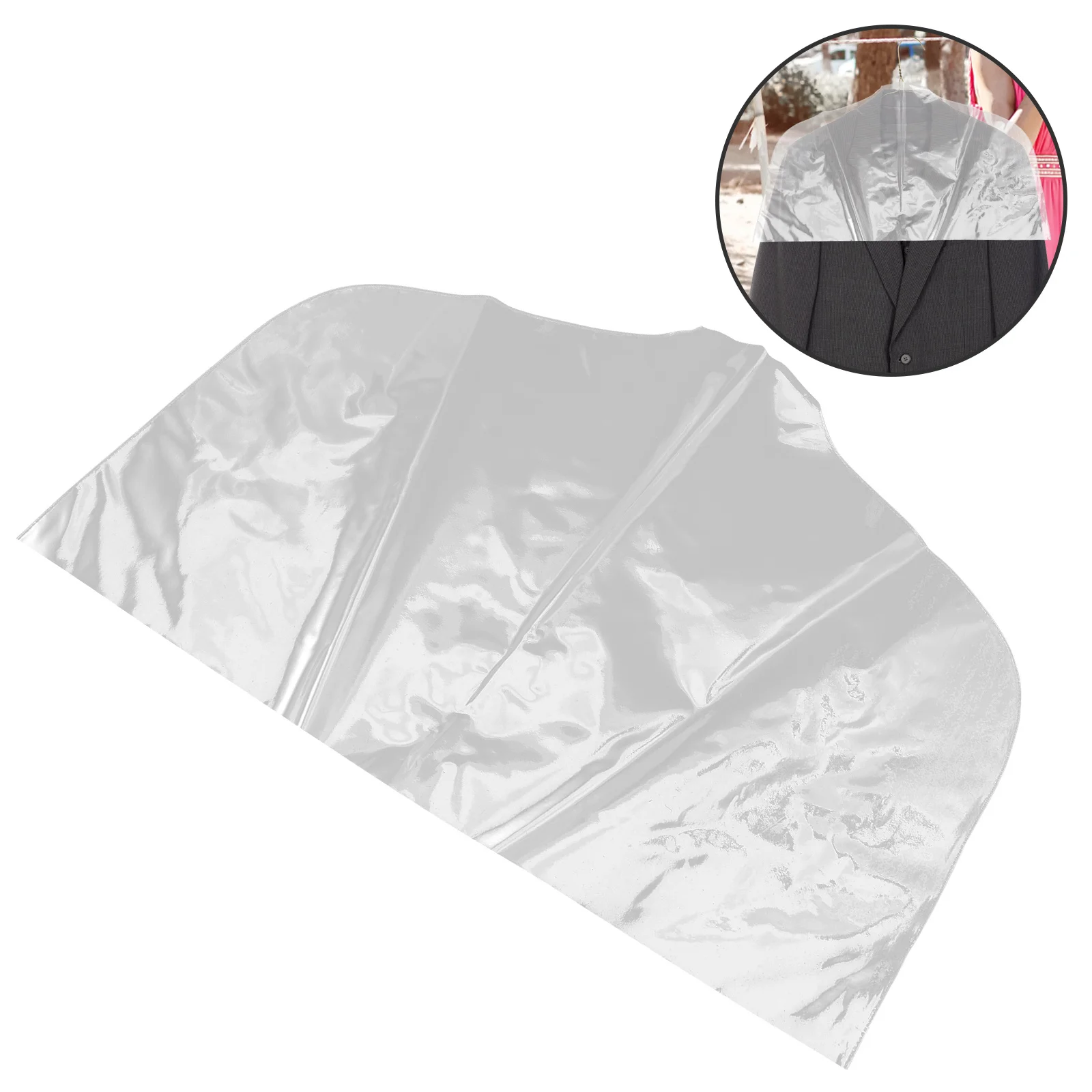 10 шт., сумка для хранения одежды, прозрачный чехол для гардероба, пыленепроницаемый защитный чехол для домашней одежды, многоразовый ПВХ
10 шт., сумка для хранения одежды, прозрачный чехол для гардероба, пыленепроницаемый защитный чехол для домашней одежды, многоразовый ПВХ