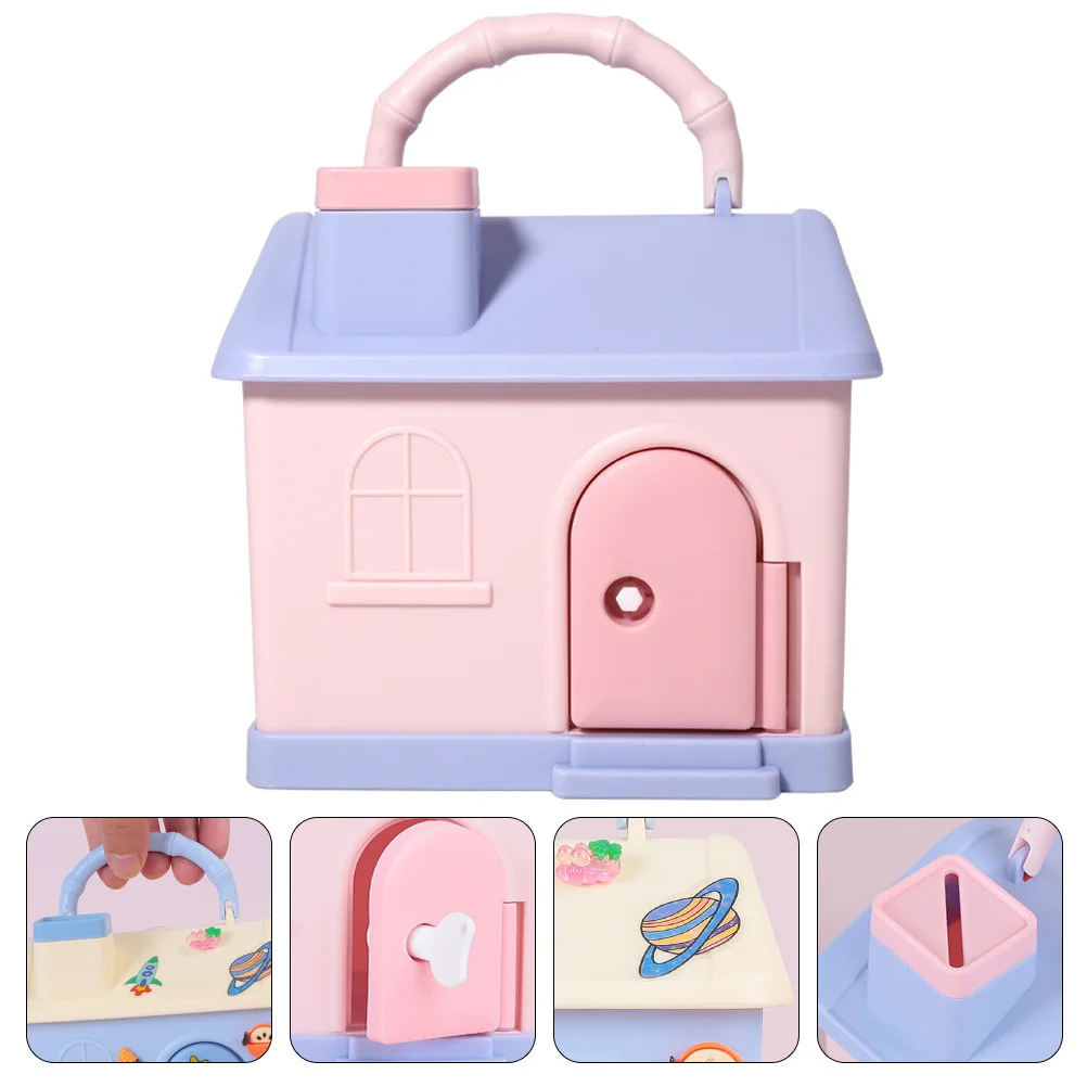 Cartoon House Shaped Coin Bank Money Saving Jar Desktop Decoration Lovely Piggy Bank Kids Birthday Gift Coin Saving Jar
Cartoon House Shaped Coin Bank Money Saving Jar Desktop Decoration Lovely Piggy Bank Kids Birthday Gift Coin Saving Jar