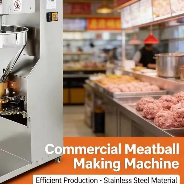 Electric Commercial Ball Making Machine Stainless Steel Full-Automatic Fish Ball And Chicken Ball Filling Machine
Electric Commercial Ball Making Machine Stainless Steel Full-Automatic Fish Ball And Chicken Ball Filling Machine