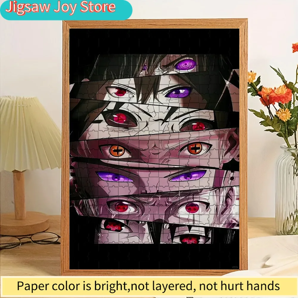 Anime Naruto Powerful Ninja Eyes Collage Scene With Sharingan, Rinnegan And Sage Mode Paper Puzzle, Premium Thick Paper Material
Anime Naruto Powerful Ninja Eyes Collage Scene With Sharingan, Rinnegan And Sage Mode Paper Puzzle, Premium Thick Paper Material
