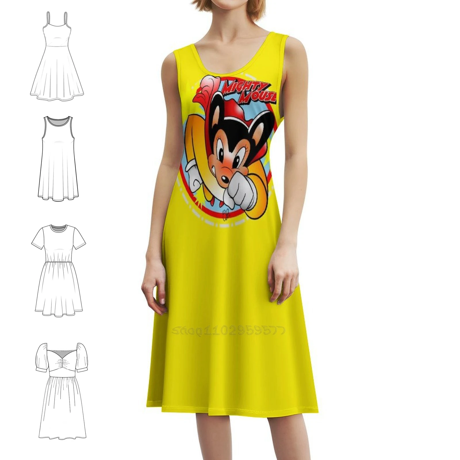 Мультяшное ретро винтажное супергероев, мощное невероятное платье в корейском стиле для женщин, элегантное повседневное платье для вечеринки или повседневной носки
Мультяшное ретро винтажное супергероев, мощное невероятное платье в корейском стиле для женщин, элегантное повседневное платье для вечеринки или повседневной носки