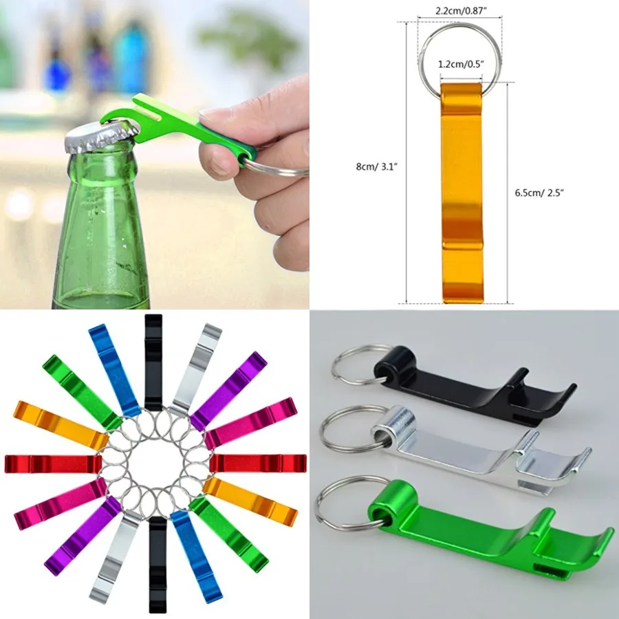 16 pcs 8 Colored Metal Bottle Opener, Split Key Ring Chain Keychain Bulk Aluminum Pocket Claw Bar Soda Beverage Beer Bottle Opener,Multicolor
16 pcs 8 Colored Metal Bottle Opener, Split Key Ring Chain Keychain Bulk Aluminum Pocket Claw Bar Soda Beverage Beer Bottle Opener,Multicolor