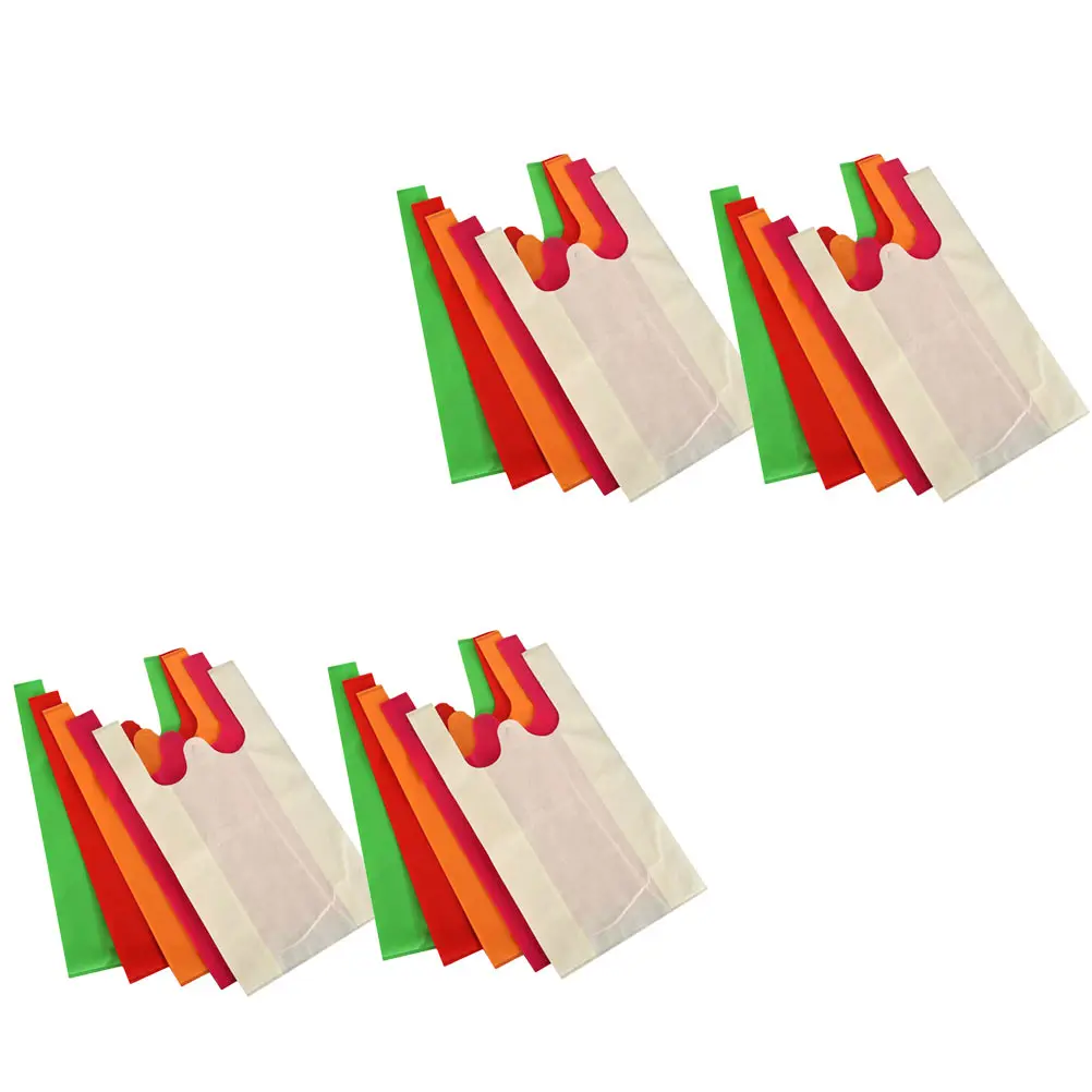 20pcs Non-woven Bag Reusable Tote Eco-friendly Storage Grocery Travel Home Use Bright Tote Shopping Bag Colors
20pcs Non-woven Bag Reusable Tote Eco-friendly Storage Grocery Travel Home Use Bright Tote Shopping Bag Colors
