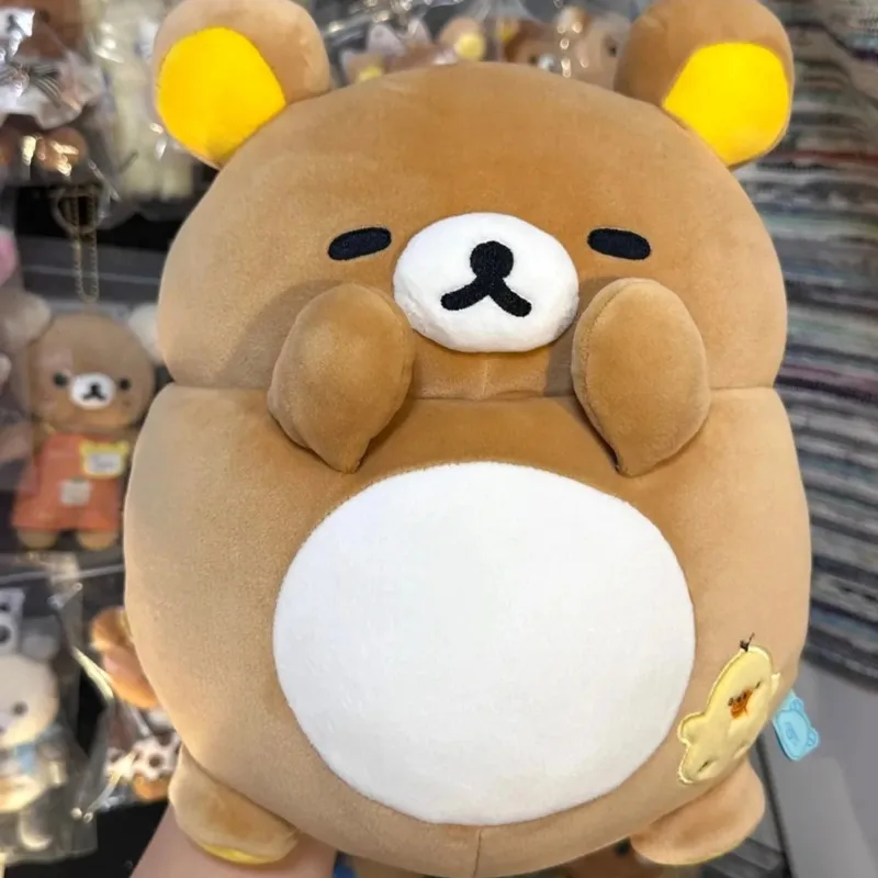 Cute Chubby Rilakkuma Bear Plush Pillow Pizza Series Stuffed Animal Doll Soft Huggable Toy Gift for Kids Adults Home Decor
Cute Chubby Rilakkuma Bear Plush Pillow Pizza Series Stuffed Animal Doll Soft Huggable Toy Gift for Kids Adults Home Decor
