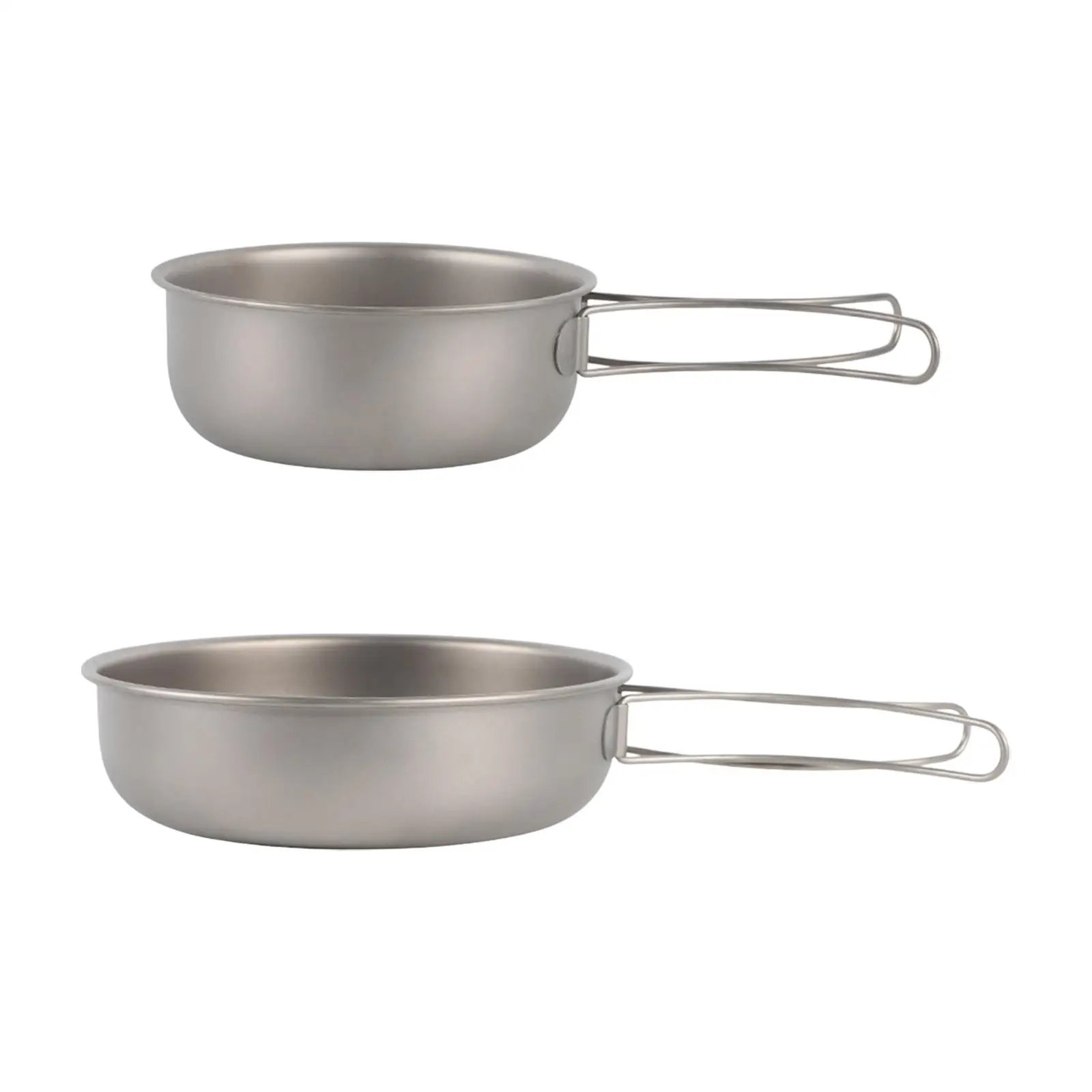Titanium Frying Pan Cookware Lightweight Multifunctional with Folding Handle Camping Pan for Travel Backpacking Picnic Hiking
Titanium Frying Pan Cookware Lightweight Multifunctional with Folding Handle Camping Pan for Travel Backpacking Picnic Hiking