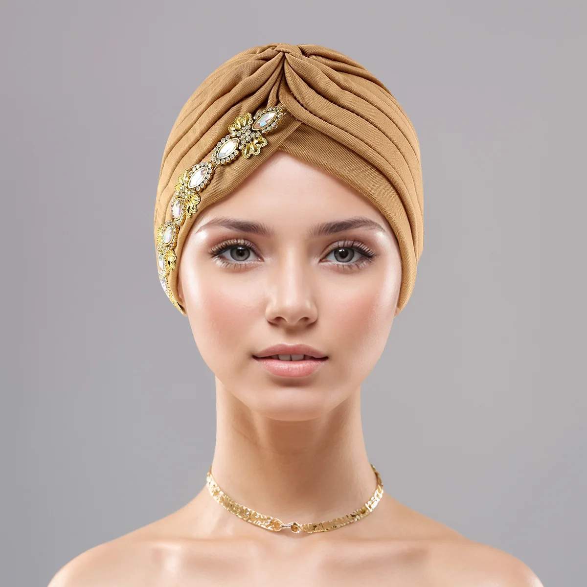 Fashion Indian Hat Women Muslim Diamonds Hijab Pleated Turban Headscarf Chemo Cap Hair Loss Head Bonnet Beanies Wrap Headband
Fashion Indian Hat Women Muslim Diamonds Hijab Pleated Turban Headscarf Chemo Cap Hair Loss Head Bonnet Beanies Wrap Headband
