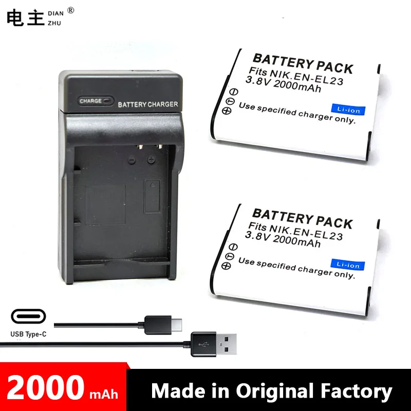 EN-EL23 ENEL23 EN EL23 Battery Charger For Nikon COOLPIX B700 P900s P900 P610s P610 P600 S810c Digital camera
EN-EL23 ENEL23 EN EL23 Battery Charger For Nikon COOLPIX B700 P900s P900 P610s P610 P600 S810c Digital camera