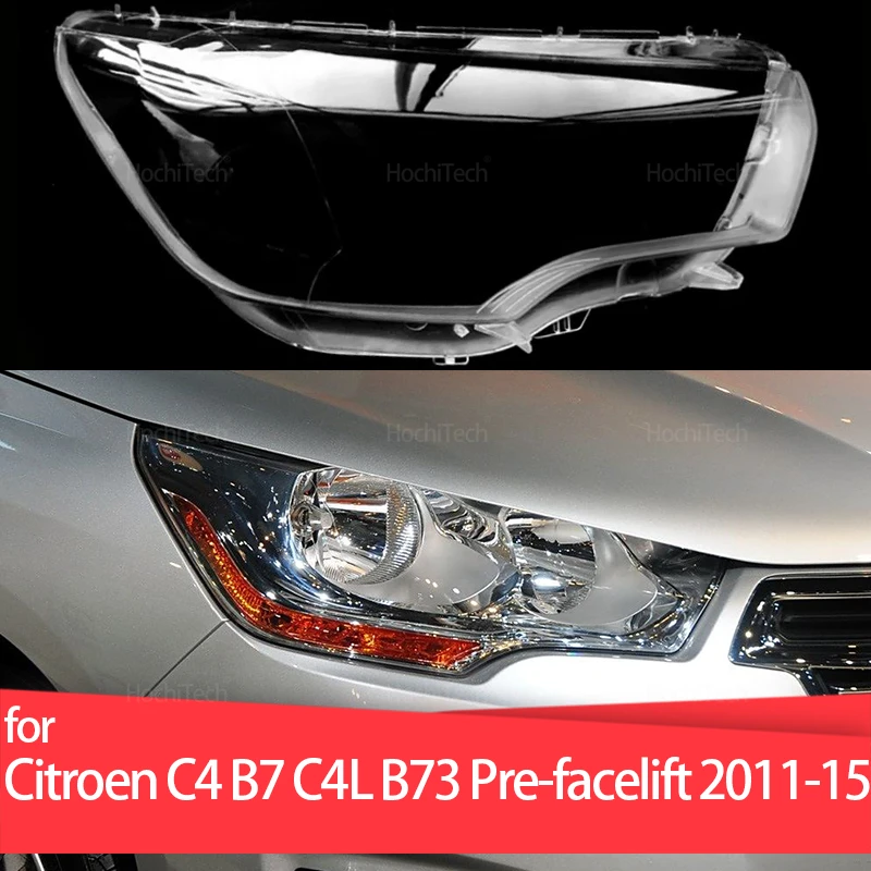 PC Lens Cover for Citroen C4 B7 C4L B73 Pre-facelift 2011-2015 Heat-Resistant Transparent Front Headlight Cover Protector
PC Lens Cover for Citroen C4 B7 C4L B73 Pre-facelift 2011-2015 Heat-Resistant Transparent Front Headlight Cover Protector
