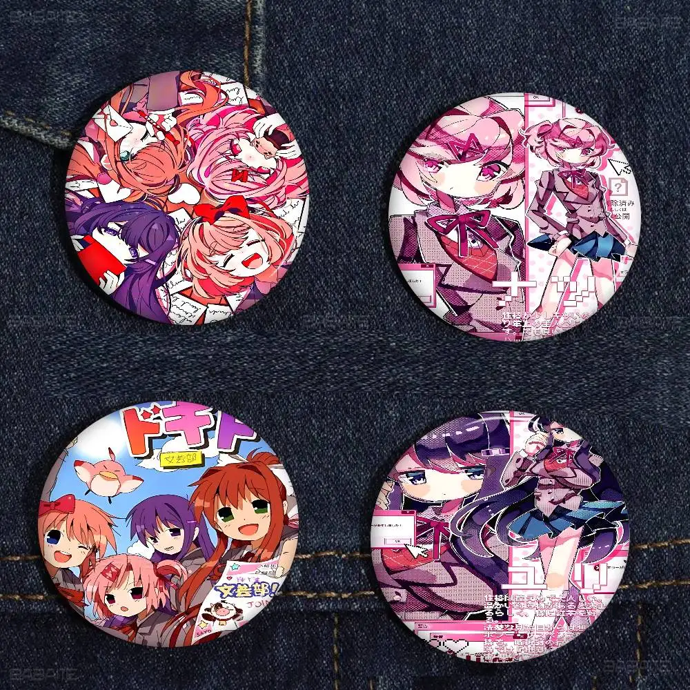 Doki D-Doki L-Literatuare Game Anime Brooches Cute Cartoon Badge Jacket Jeans Lapel Pin Gift Accessorie
Doki D-Doki L-Literatuare Game Anime Brooches Cute Cartoon Badge Jacket Jeans Lapel Pin Gift Accessorie