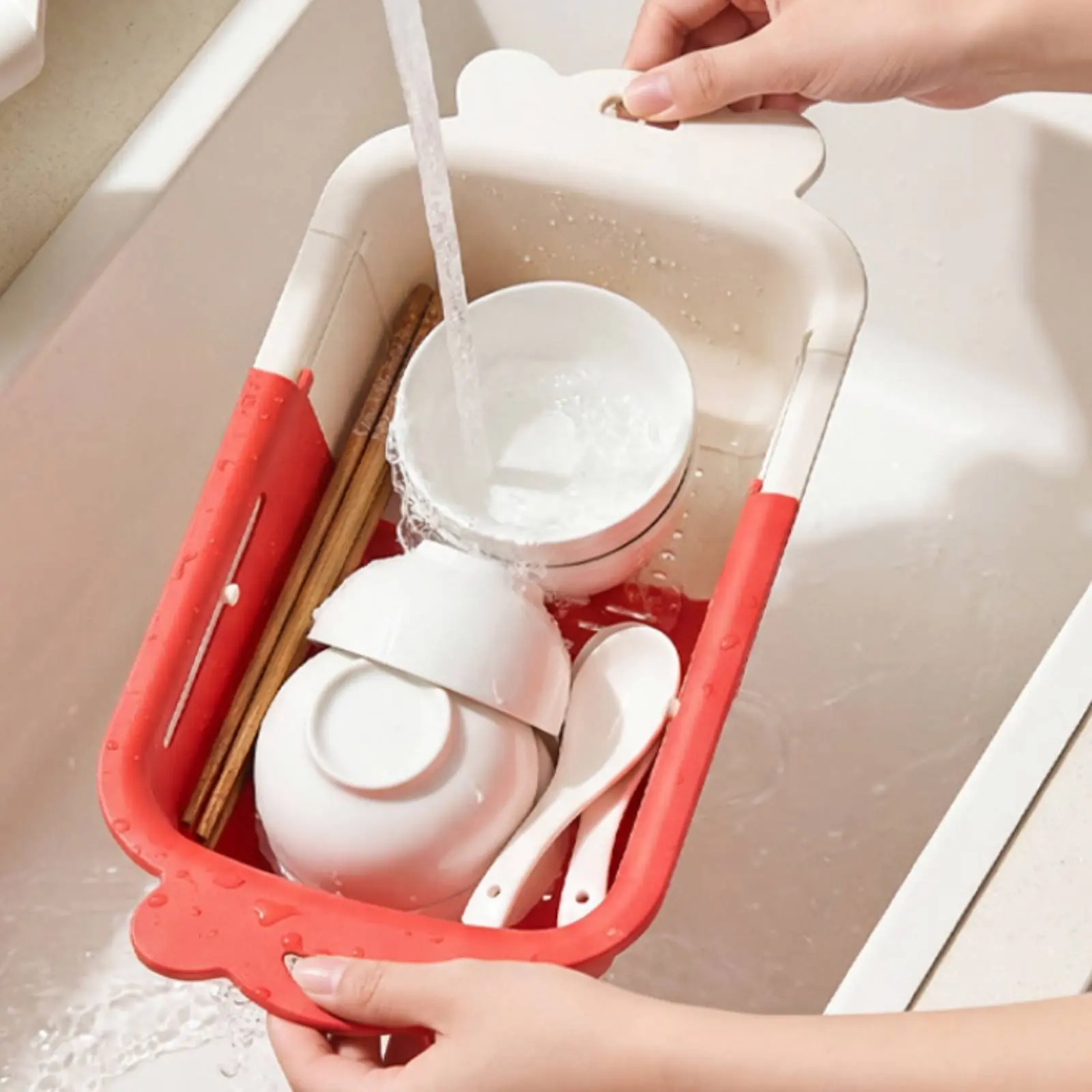 Retractable Kitchen Sink Strainer Versatile Extendable Sink Colander Vegetable Washing Container Space Saving
Retractable Kitchen Sink Strainer Versatile Extendable Sink Colander Vegetable Washing Container Space Saving