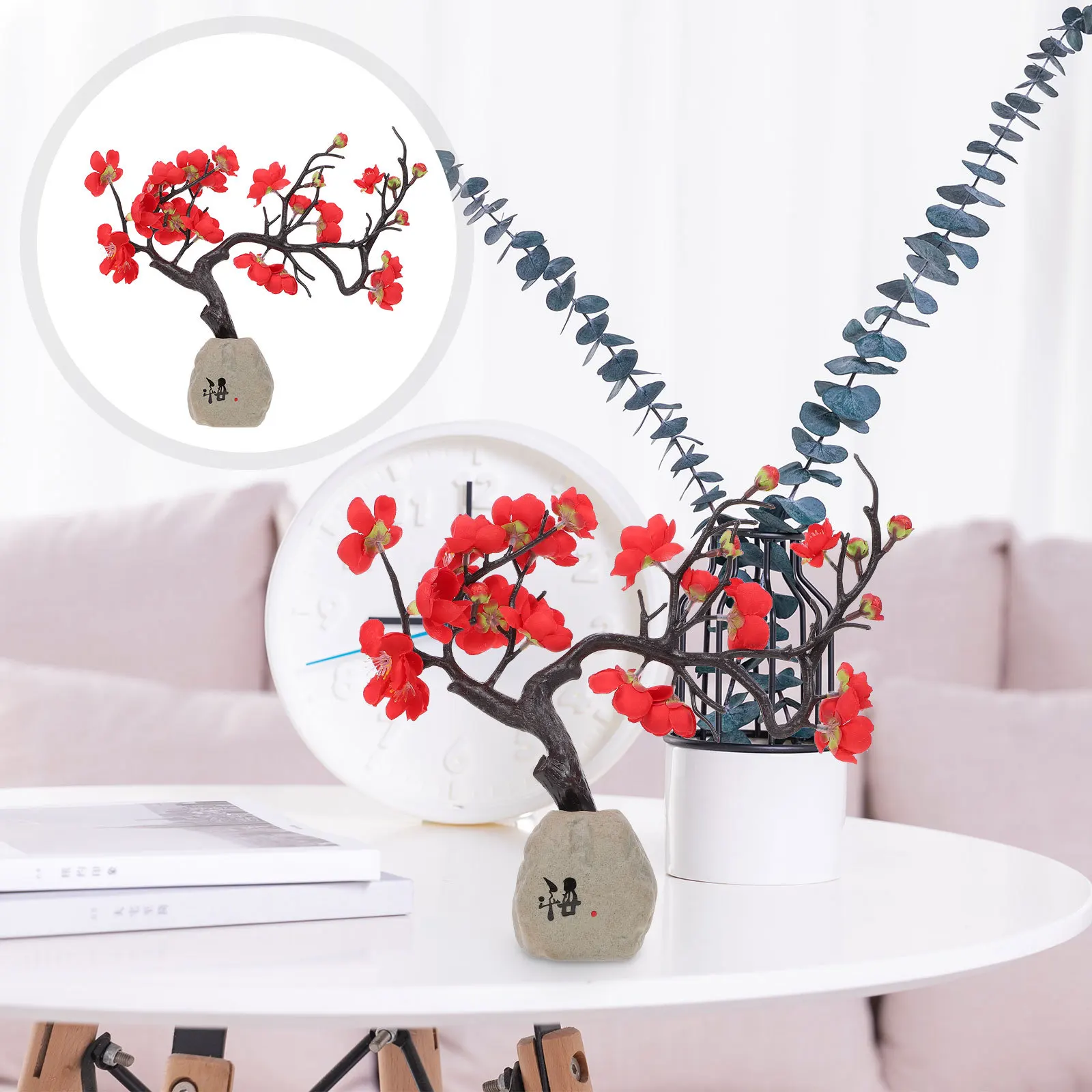 Artificial Plum Blossom Branch Red Creative Shape Decorative Ornament for Home Living Room Bedroom Table Party Christmas Festive
Artificial Plum Blossom Branch Red Creative Shape Decorative Ornament for Home Living Room Bedroom Table Party Christmas Festive