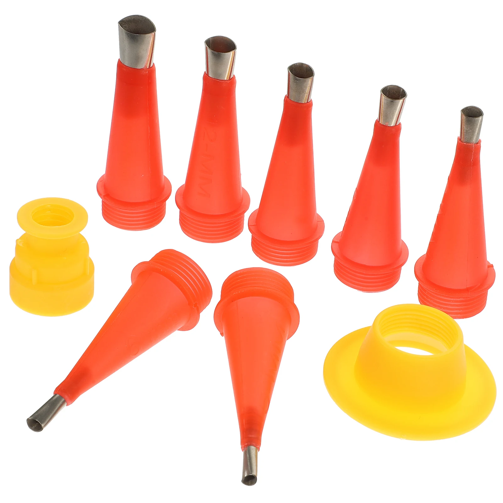 1 set 1 Set Stainless Steel Silicone Caulking Nozzle 5Mm 6Mm 7Mm 9Mm 10Mm 12Mm 14Mm Reusable Caulking Tool Kit Home Repair
1 set 1 Set Stainless Steel Silicone Caulking Nozzle 5Mm 6Mm 7Mm 9Mm 10Mm 12Mm 14Mm Reusable Caulking Tool Kit Home Repair