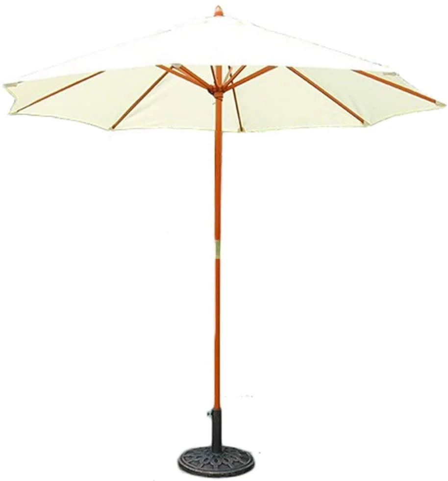 9ft Outdoor Patio Table Umbrella with Wood Pole, for Market Garden Yard Beach Deck Poolside Cafe Decor Sunshade
9ft Outdoor Patio Table Umbrella with Wood Pole, for Market Garden Yard Beach Deck Poolside Cafe Decor Sunshade