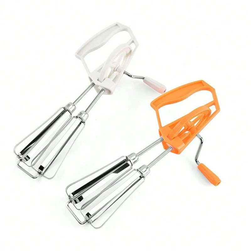 1pc Stainless Steel Hand Mixer, Fast Semi-Automatic Egg Beater, Dough Mixing Tool, Household Whisk, Baking Tool
1pc Stainless Steel Hand Mixer, Fast Semi-Automatic Egg Beater, Dough Mixing Tool, Household Whisk, Baking Tool
