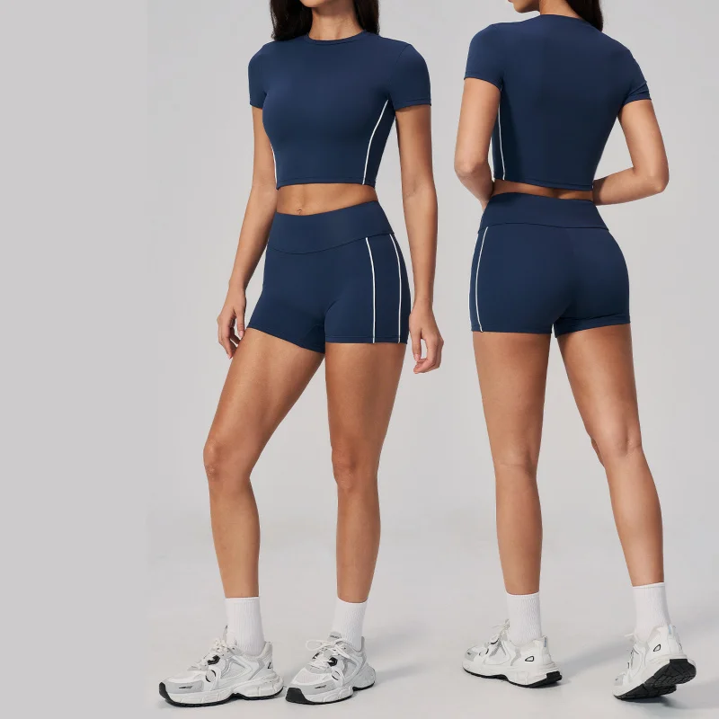 2PCS Athletic Wear Summer Women's Tracksuit High Waist Leggings Fitness Outfits Yoga Set Workout Sportswear Gym Female Clothing
2PCS Athletic Wear Summer Women's Tracksuit High Waist Leggings Fitness Outfits Yoga Set Workout Sportswear Gym Female Clothing