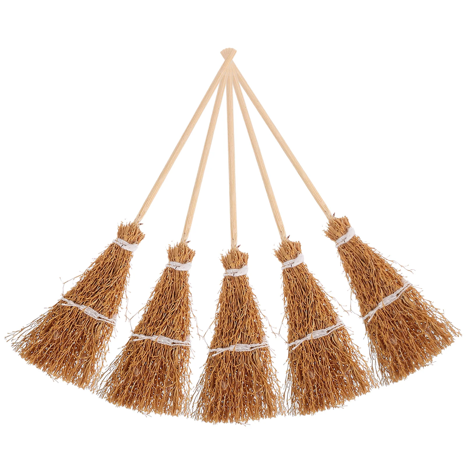 5 Pcs House Broom Decorative Mini Props Accessories Vegetation Hand-woven Child Statue
5 Pcs House Broom Decorative Mini Props Accessories Vegetation Hand-woven Child Statue