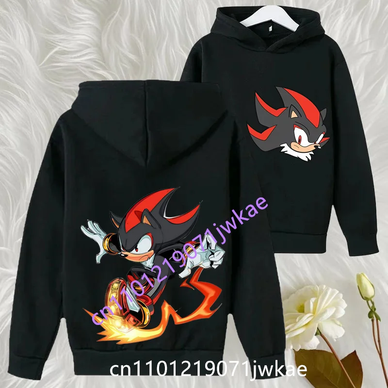 Sonic The Fastest Boy - Kids Hoodie with Front Back Cartoon Print - Sporty Boys' Casual Shirt - Long Sleeve for Autumn/Winter
Sonic The Fastest Boy - Kids Hoodie with Front Back Cartoon Print - Sporty Boys' Casual Shirt - Long Sleeve for Autumn/Winter