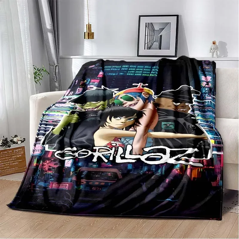 3D Anime GORILLAZ United States Rock Music Band Flannel Warm Plush Throw Blanket Living Room Bed Sofa Picnic Blanket Kid's Gift
3D Anime GORILLAZ United States Rock Music Band Flannel Warm Plush Throw Blanket Living Room Bed Sofa Picnic Blanket Kid's Gift