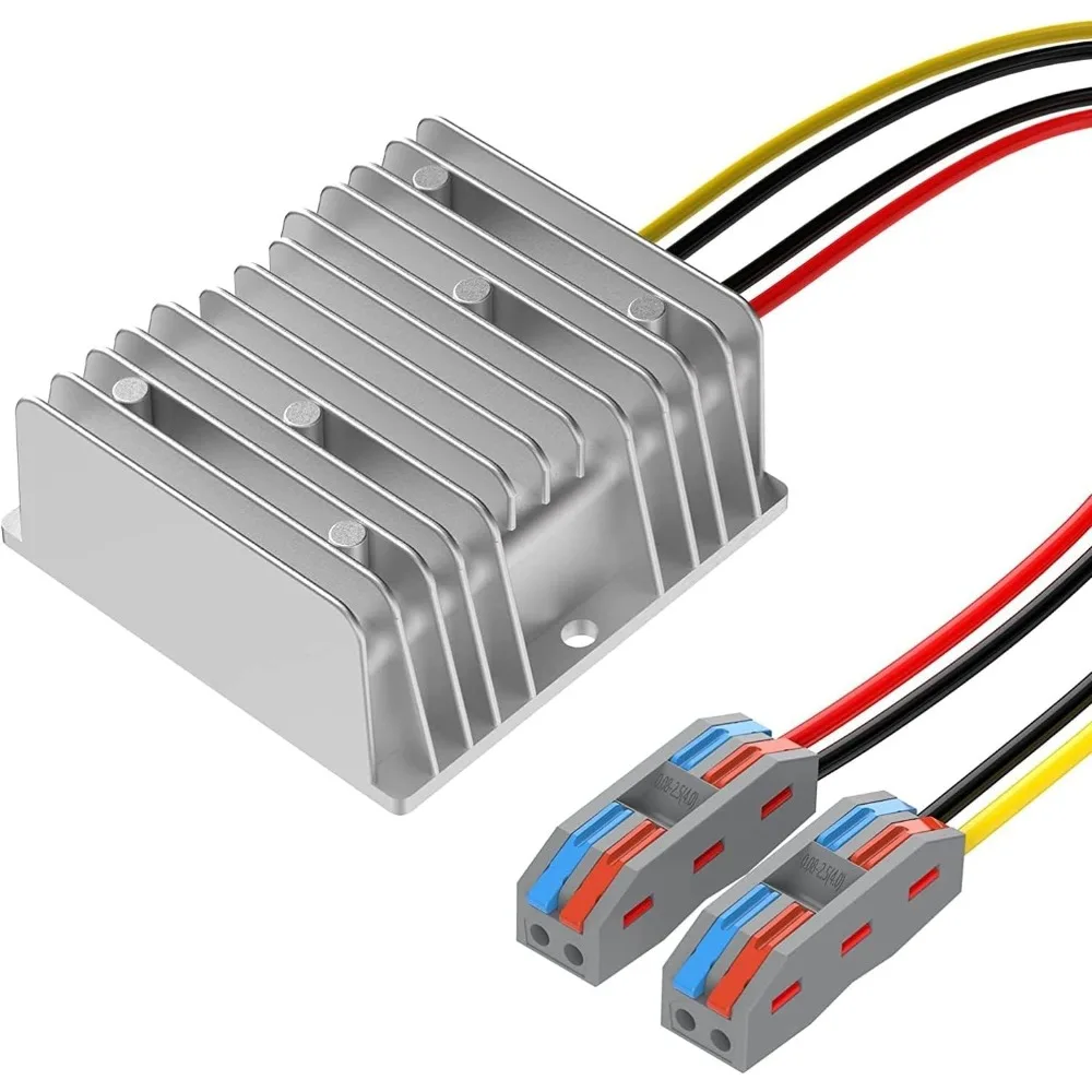 36V 48V Buck to 24V 20A 480W Buck Converter Golf Cart Power Converter Module Transformer Automotive Truck Marine Transformer
36V 48V Buck to 24V 20A 480W Buck Converter Golf Cart Power Converter Module Transformer Automotive Truck Marine Transformer