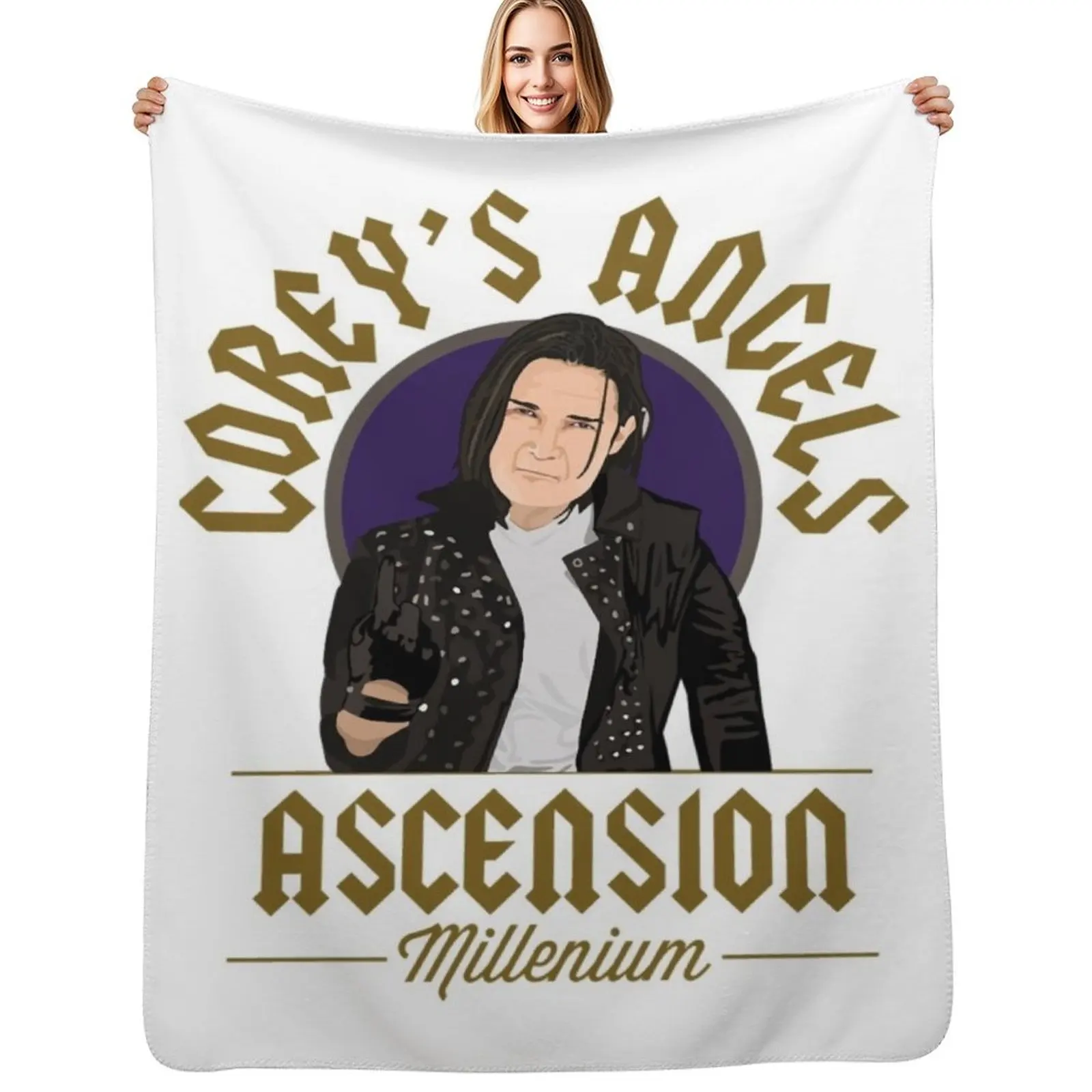 Corey Feldman Classic Throw Blanket Cozy Throw Blanket for Bed Sofa Chair
Corey Feldman Classic Throw Blanket Cozy Throw Blanket for Bed Sofa Chair