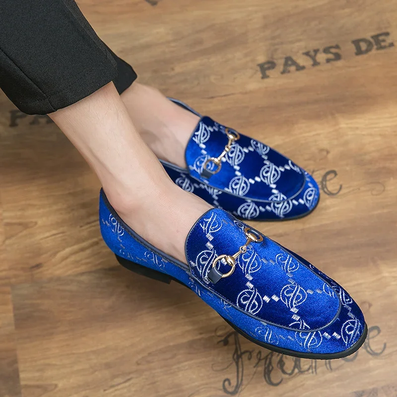 Blue Men's Luxury Loafers Shoes Big Size Casual Men Suede Leather Shoes Designer Wedding Dress Shoe Men Flats Moccasins Hombre
Blue Men's Luxury Loafers Shoes Big Size Casual Men Suede Leather Shoes Designer Wedding Dress Shoe Men Flats Moccasins Hombre