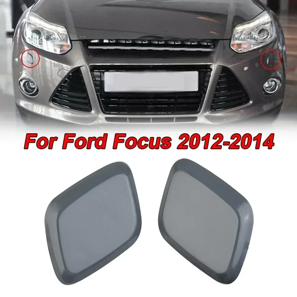 1 Pair Gray Headlight Headlamp Washer Jet Cover Cap For Ford Focus 2012 2013 2014 Right & Left Bumpers Parts
1 Pair Gray Headlight Headlamp Washer Jet Cover Cap For Ford Focus 2012 2013 2014 Right & Left Bumpers Parts