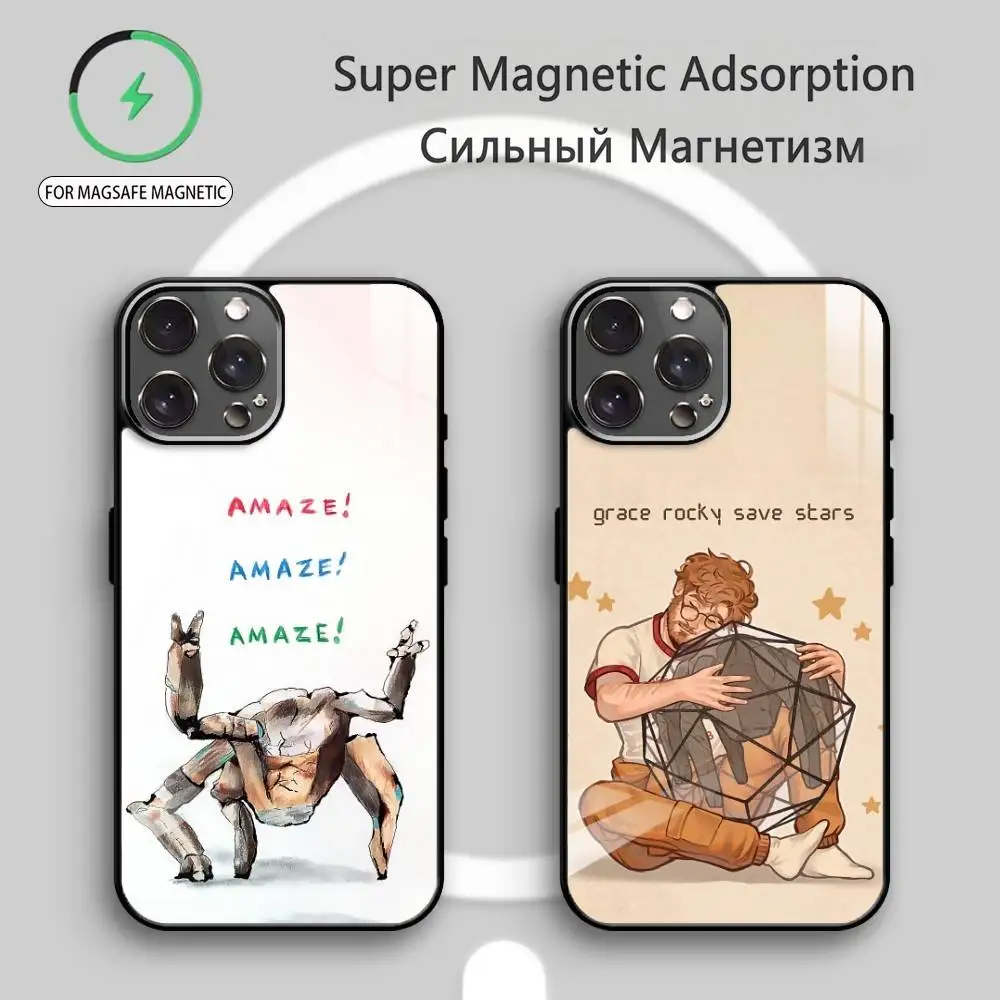 H-Hail Mary R-Rocky G-Grace Art Phone Case For iPhone17,16,15,14,13,12,11 Plus,Pro Max Magnetic For Magsafe Wireless Charging
H-Hail Mary R-Rocky G-Grace Art Phone Case For iPhone17,16,15,14,13,12,11 Plus,Pro Max Magnetic For Magsafe Wireless Charging