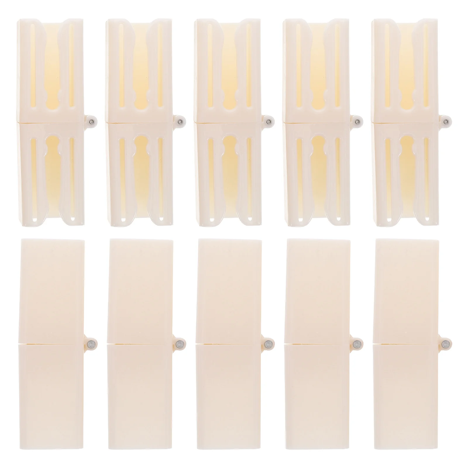 10pcs Curtain Track Connector Beige Plastic Foldable Side Spacesaving Versatile Curtain Track System Drapery Joints
10pcs Curtain Track Connector Beige Plastic Foldable Side Spacesaving Versatile Curtain Track System Drapery Joints