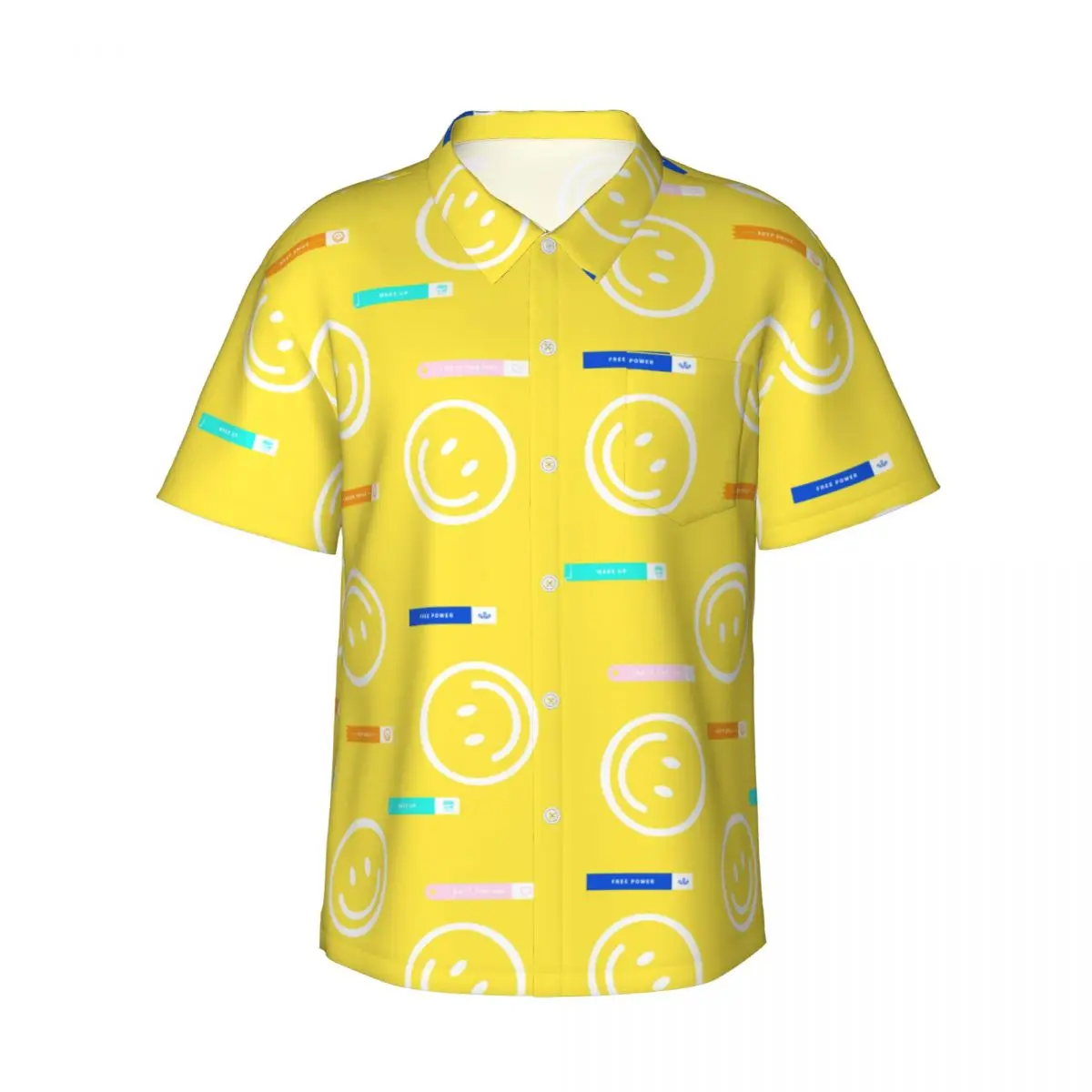 Exclusive Men's Shirt Featuring Bold 3D Colorful Flower Patterns – Ideal for POD Printing & Trendsetting Casual Wear
Exclusive Men's Shirt Featuring Bold 3D Colorful Flower Patterns – Ideal for POD Printing & Trendsetting Casual Wear