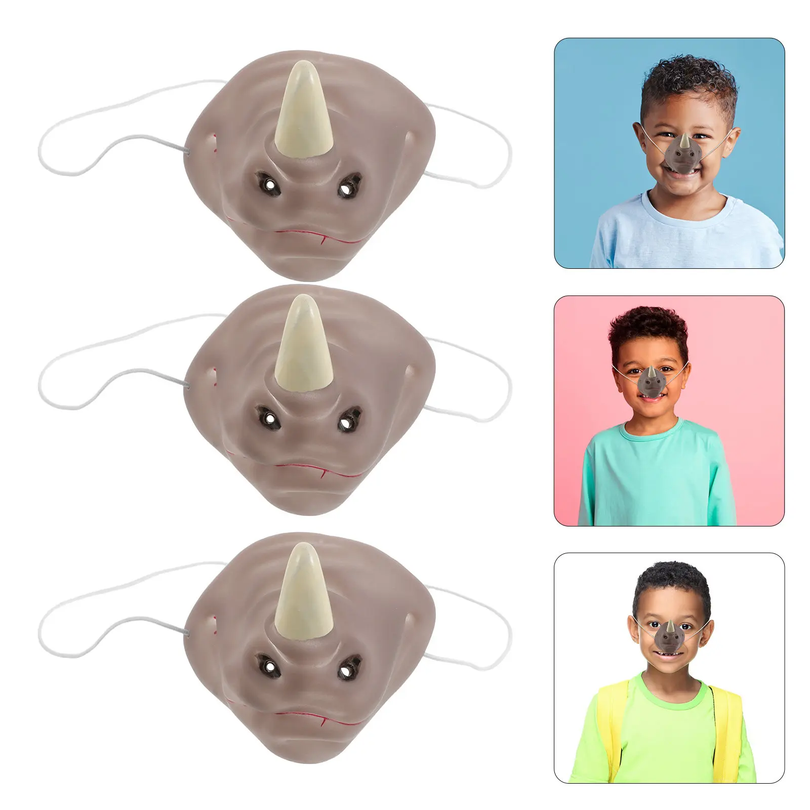 5Pcs Realistic Rhinoceros Nose Prop Lightweight Rubber Fake Nose for Cosplay Carnival Halloween Party Photo Booth Props Funny
5Pcs Realistic Rhinoceros Nose Prop Lightweight Rubber Fake Nose for Cosplay Carnival Halloween Party Photo Booth Props Funny